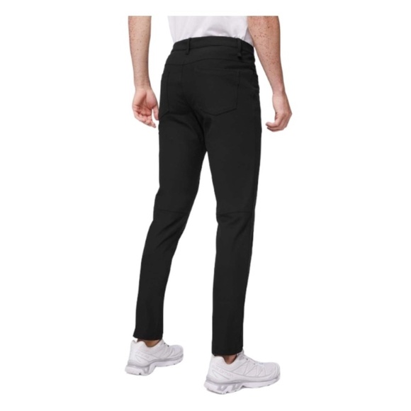 Lululemon Men’s ABC Pant Slim Warpstreme Black Size 28 - Picture 3 of 11